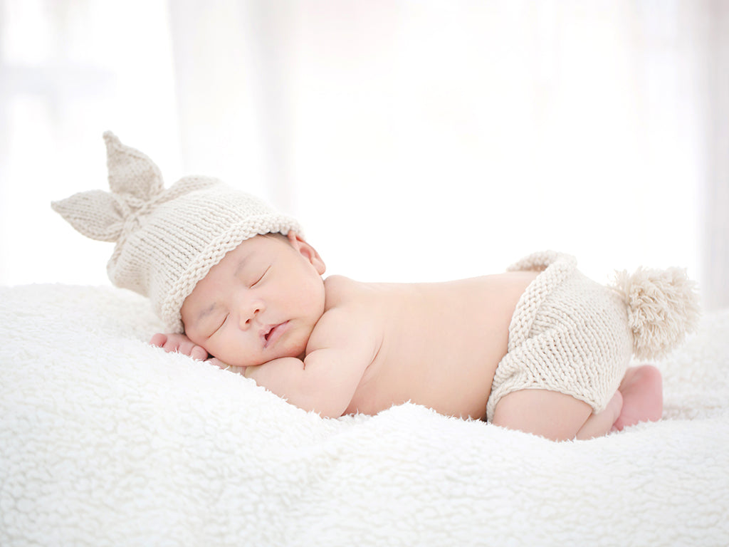 hướng dẫn cách gấp khăn cho trẻ sơ sinh