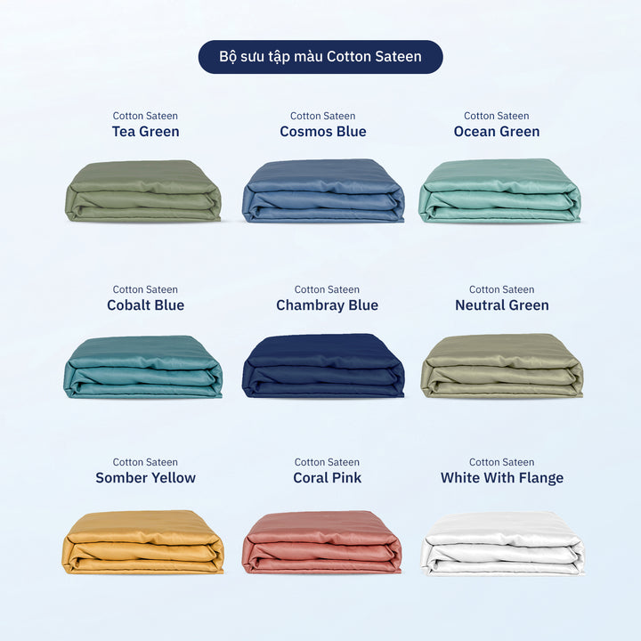 Vỏ Ga Nệm Cotton Sateen