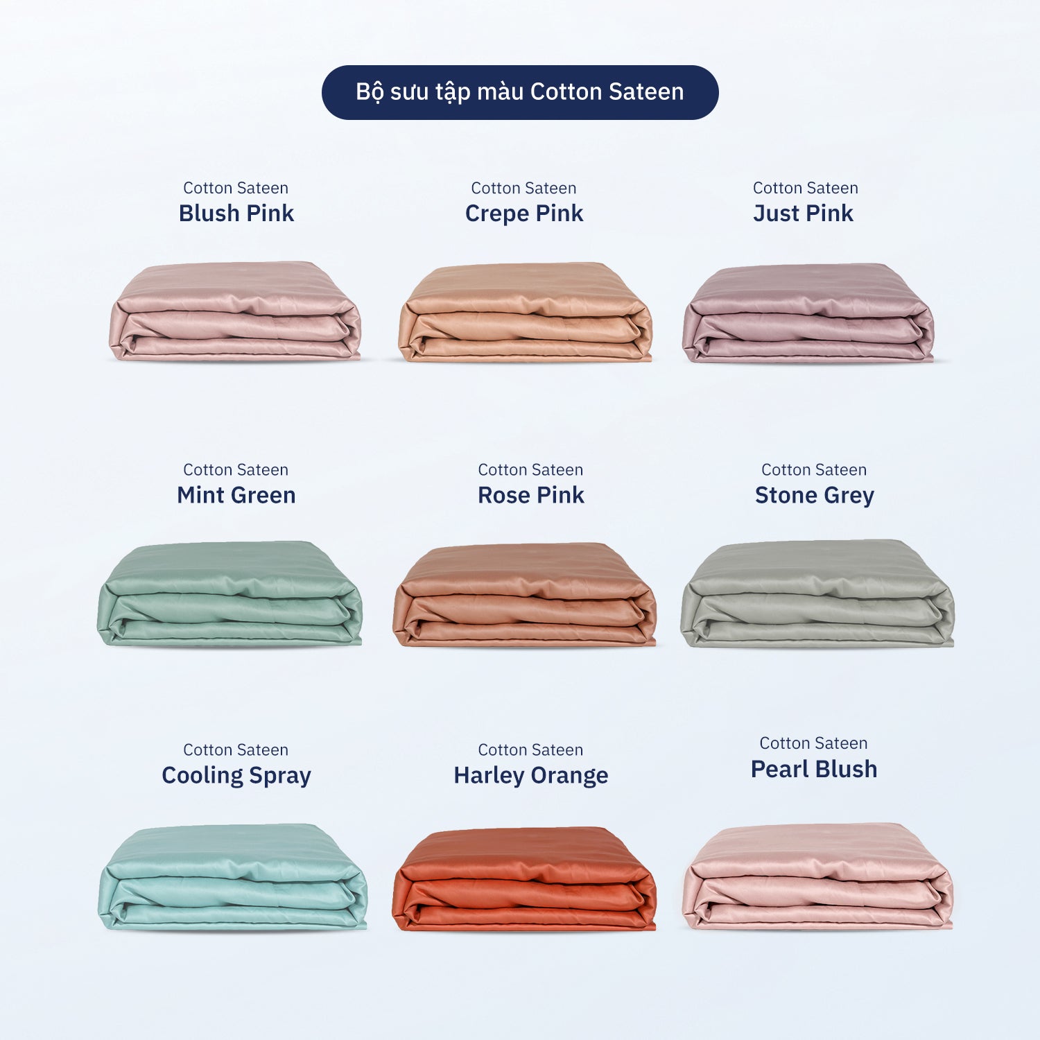 Vỏ Ga Nệm Cotton Sateen