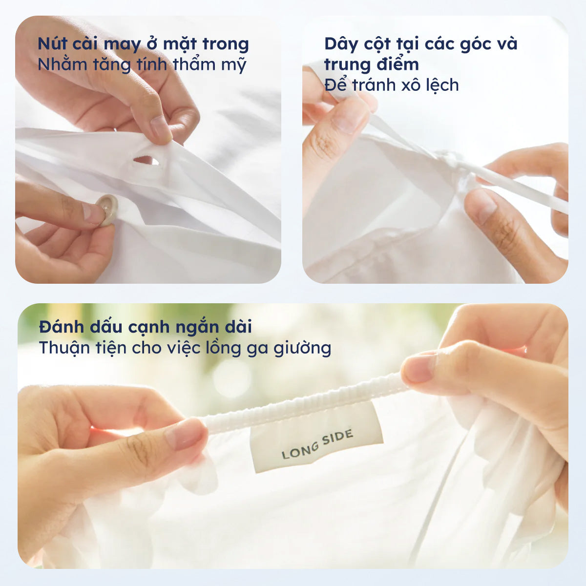 Vỏ Ga Nệm Cotton Sateen