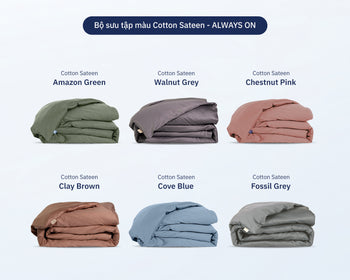 Vỏ Chăn Cotton Sateen