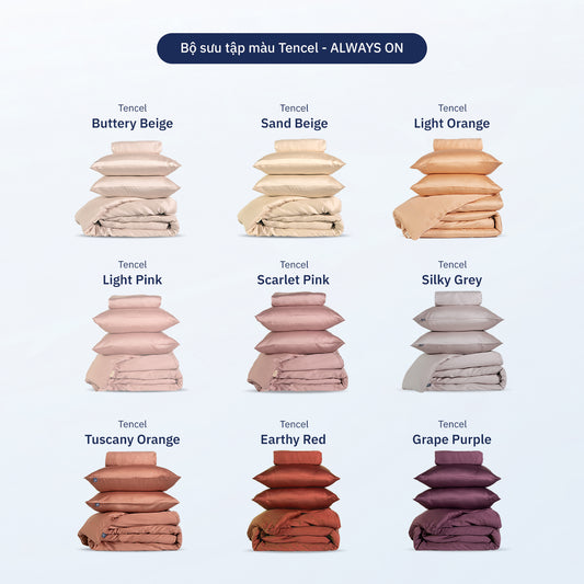 Combo Ga Giường Tencel