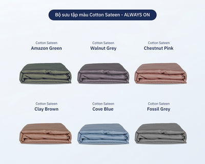 Vỏ Ga Nệm Cotton Sateen