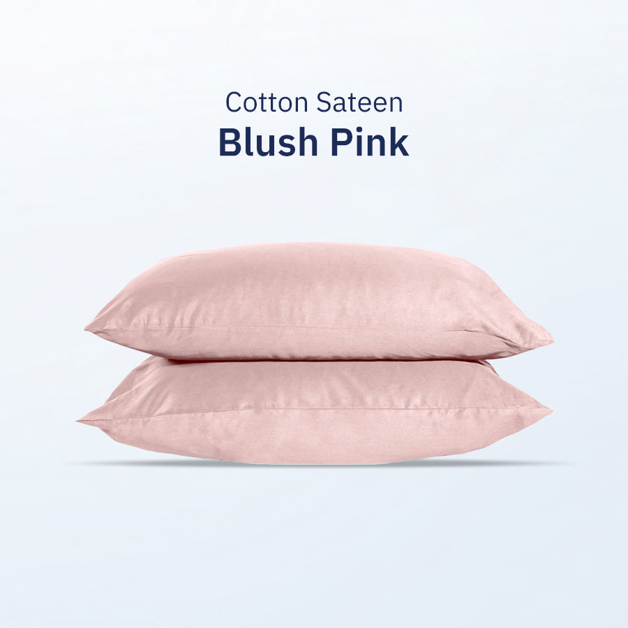 Bộ Vỏ Gối Cotton Sateen