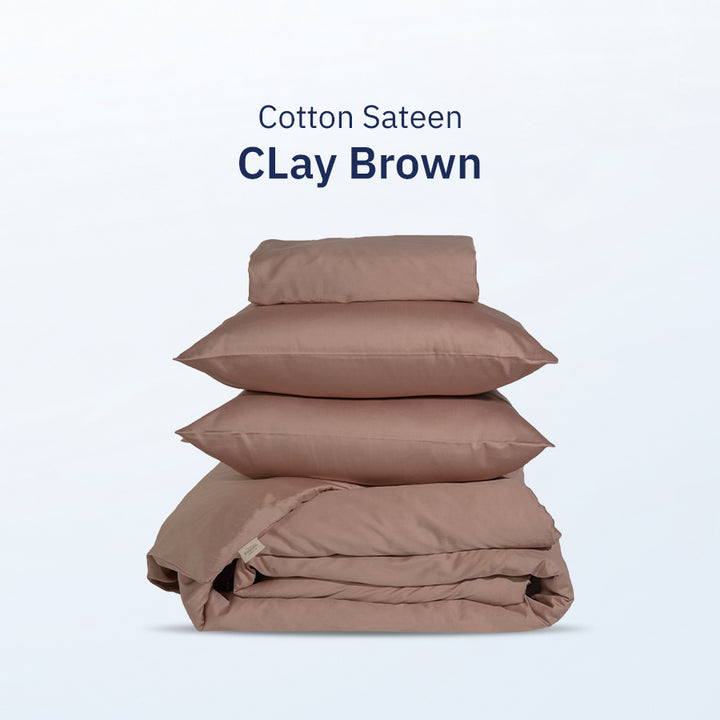 Bộ Ga Giường Cotton Sateen