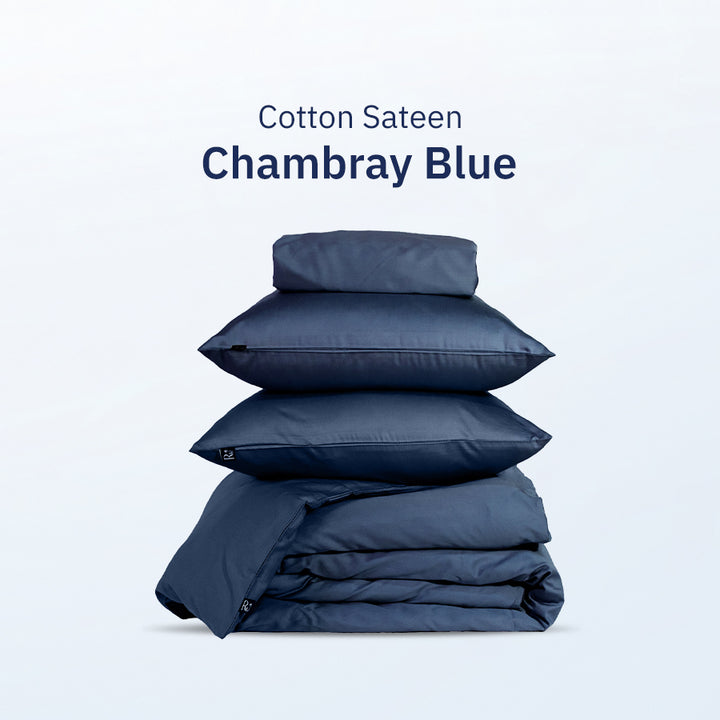 Bộ Ga Giường Cotton Sateen