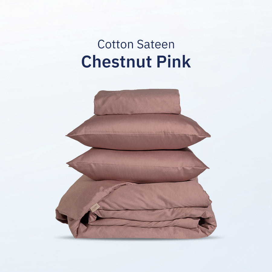 Bộ Ga Giường Cotton Sateen