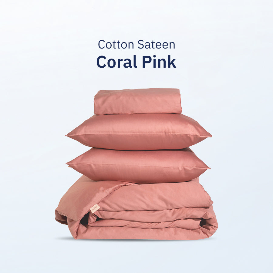 Bộ Ga Giường Cotton Sateen