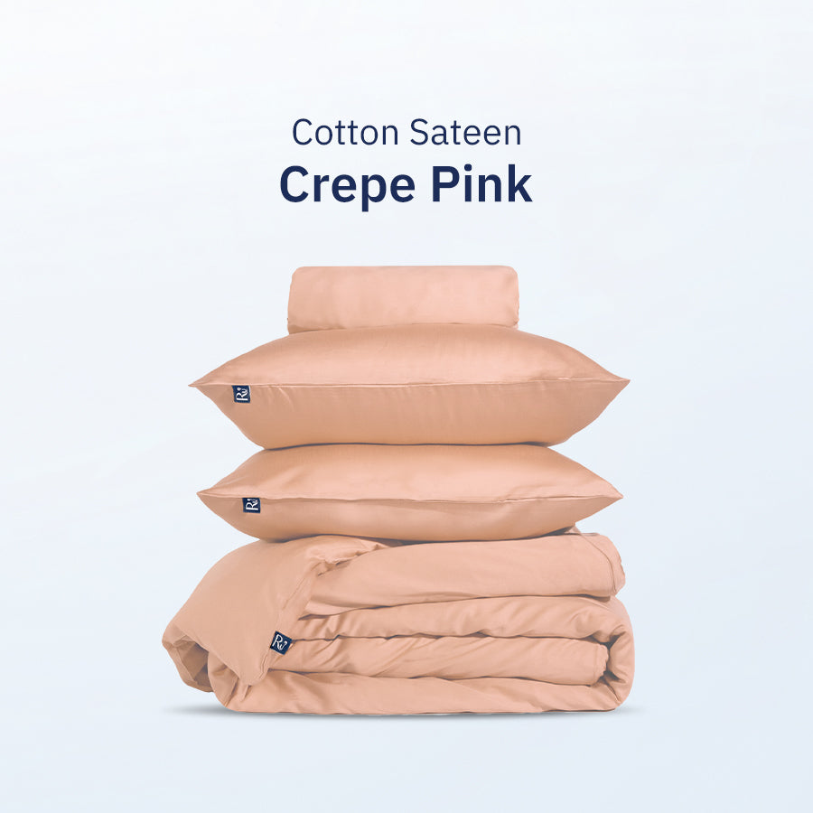 Bộ Ga Giường Cotton Sateen