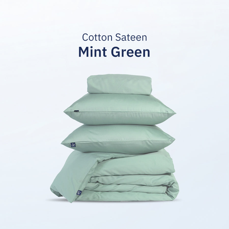Bộ Ga Giường Cotton Sateen