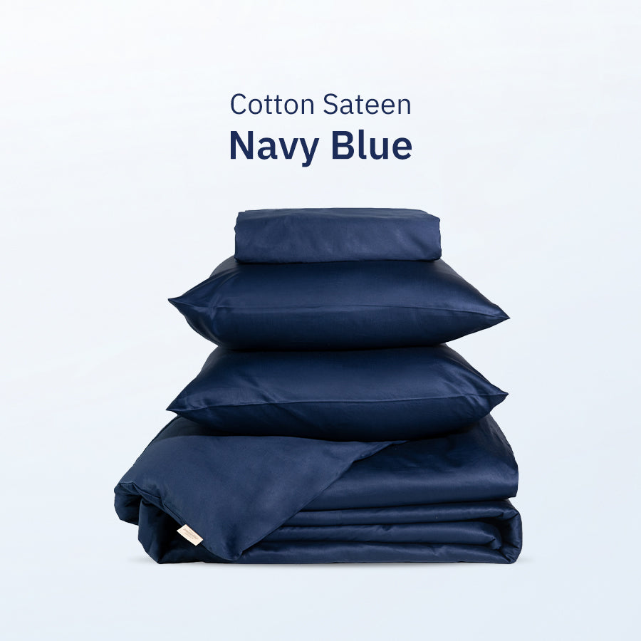 Bộ Ga Giường Cotton Sateen