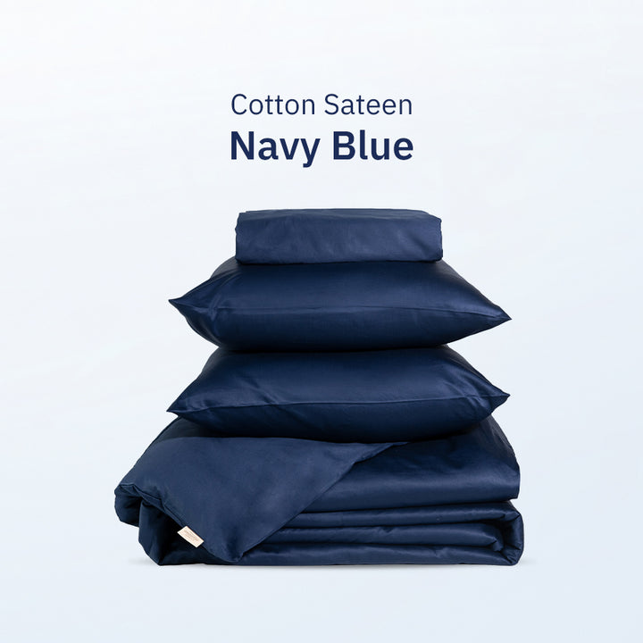 Bộ Ga Giường Cotton Sateen