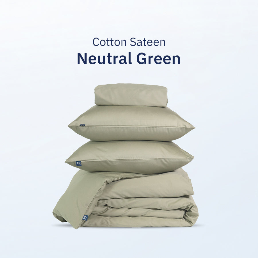Bộ Ga Giường Cotton Sateen