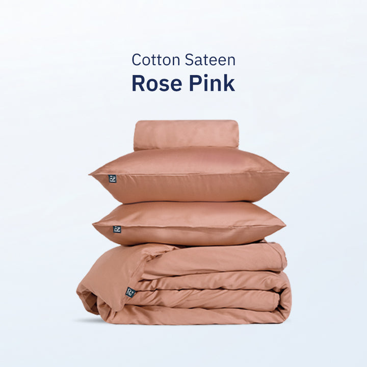 Bộ Ga Giường Cotton Sateen