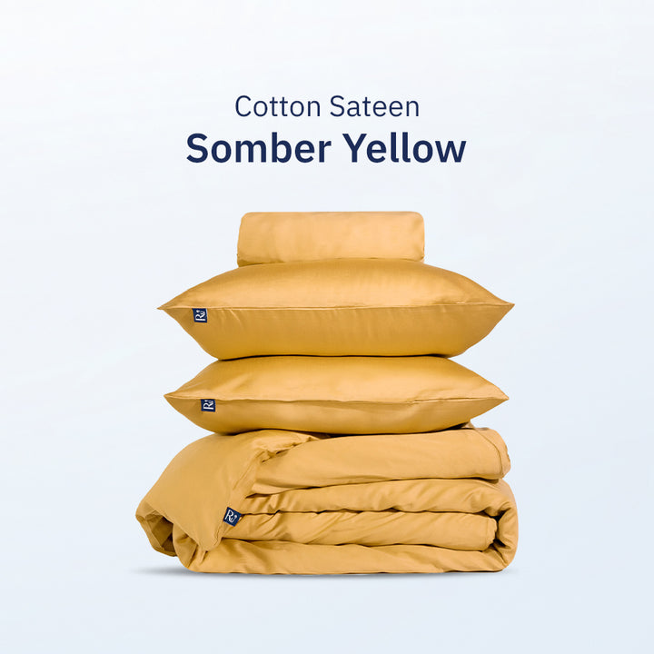 Bộ Ga Giường Cotton Sateen