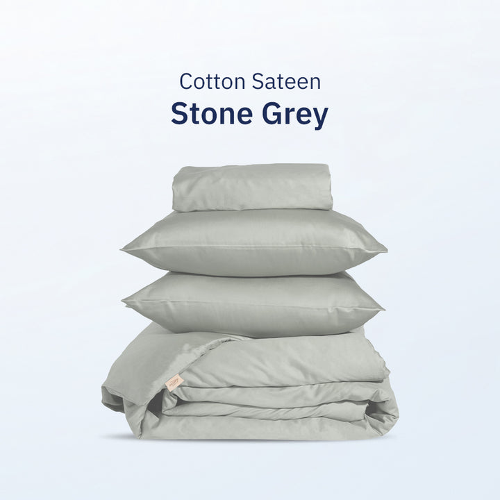 Bộ Ga Giường Cotton Sateen