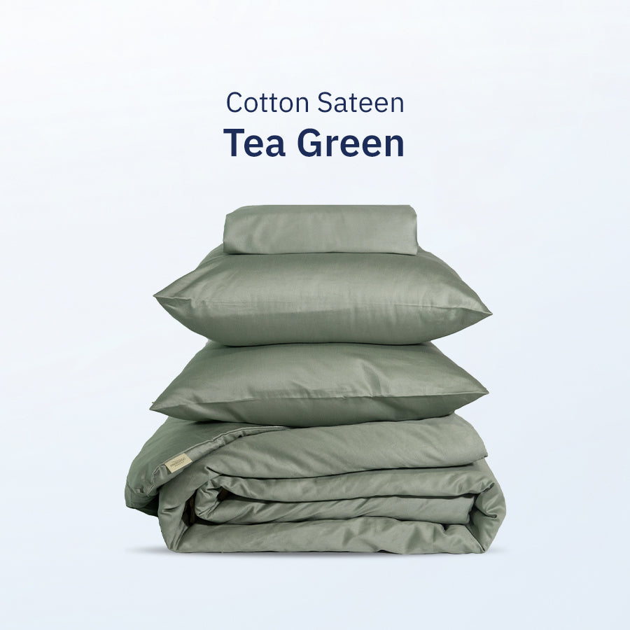 Bộ Ga Giường Cotton Sateen