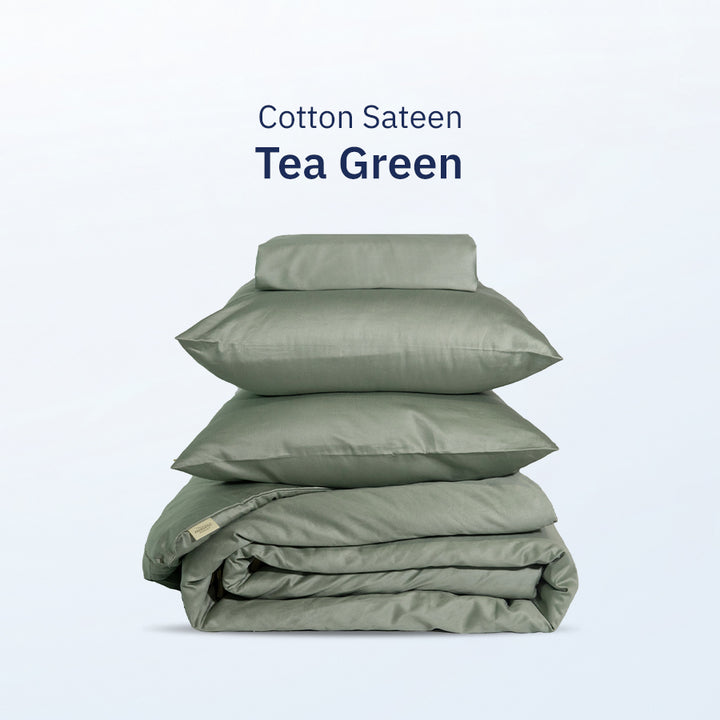 Bộ Ga Giường Cotton Sateen