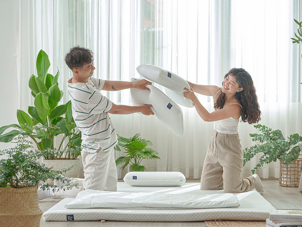 hướng dẫn chọn kích thước gối nằm phù hợp