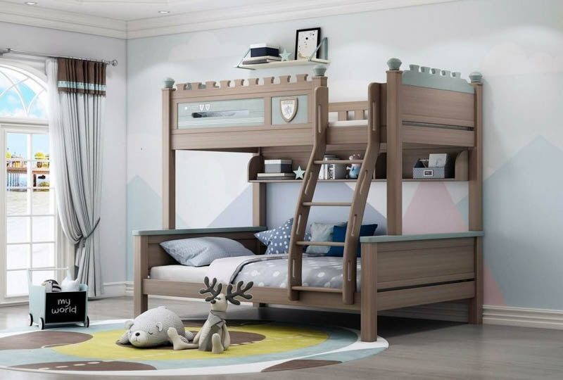 Kích thước giường tầng trẻ em và cho người lớn tiêu chuẩn