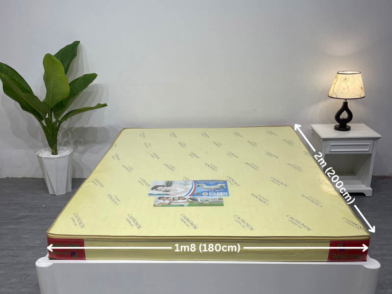 Bảng giá nệm cao su non 1m8 x 2m giá rẻ, chính hãng 2025