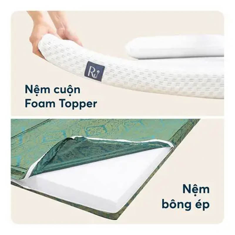 So sánh nệm cao su non và nệm bông ép loại nào tốt hơn?