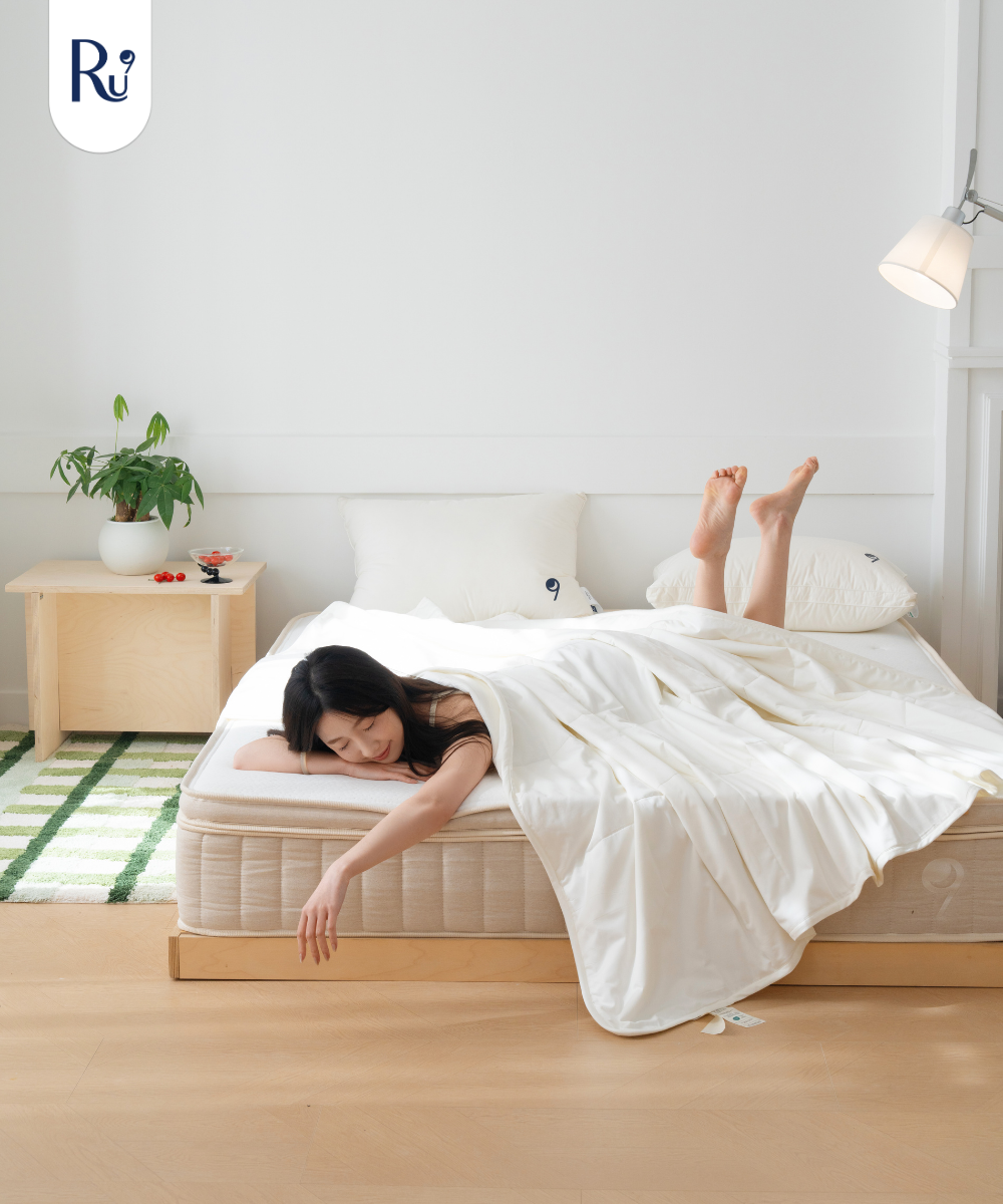 Combo Chăn Mây Everyday + Set Vỏ Chăn Ga Gối Tencel