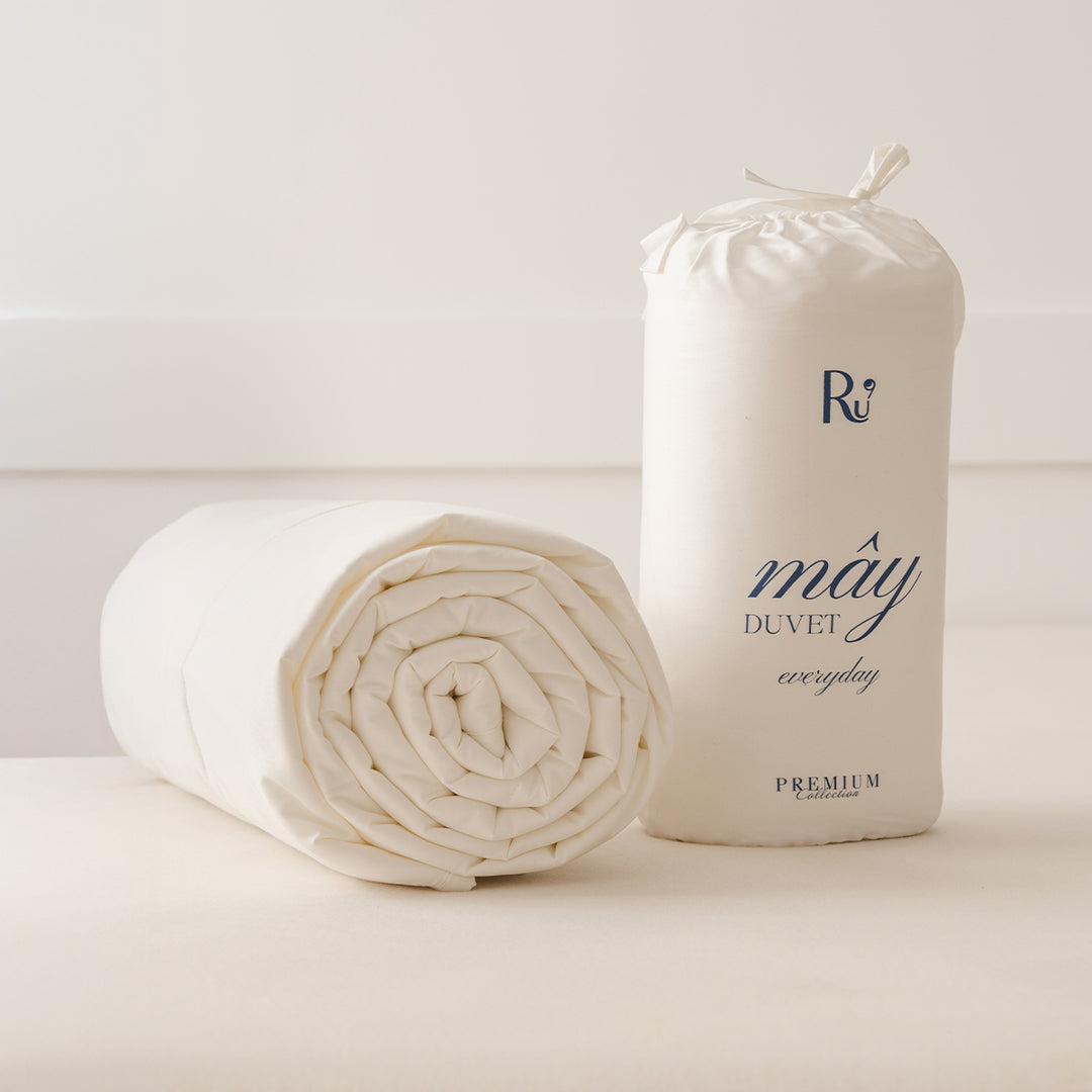 Combo Chăn Mây Everyday + Set Vỏ Chăn Ga Gối Tencel