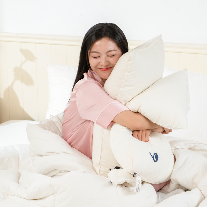 Combo 2 Gối Mây + Bộ Vỏ Gối Tencel