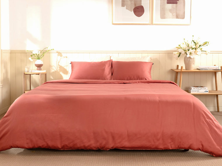 Bộ Ga Giường Cotton Sateen