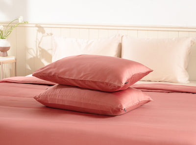 Bộ Vỏ Gối Cotton Sateen