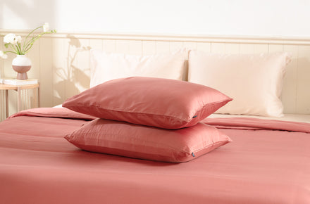 Bộ Vỏ Gối Cotton Sateen