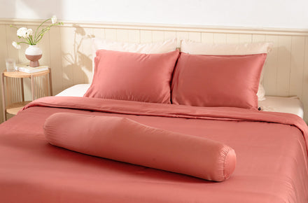 Vỏ Gối Ôm Cotton Sateen