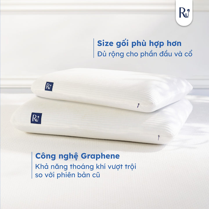 Combo 2 Gối Niu + Bộ Vỏ Gối Cotton Sateen