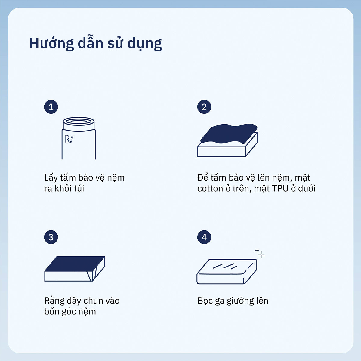 Tấm bảo vệ nệm