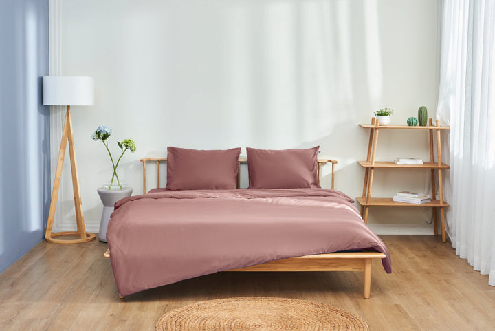 Combo Chăn Mây Đông + Set Vỏ Chăn Ga Gối Cotton Sateen