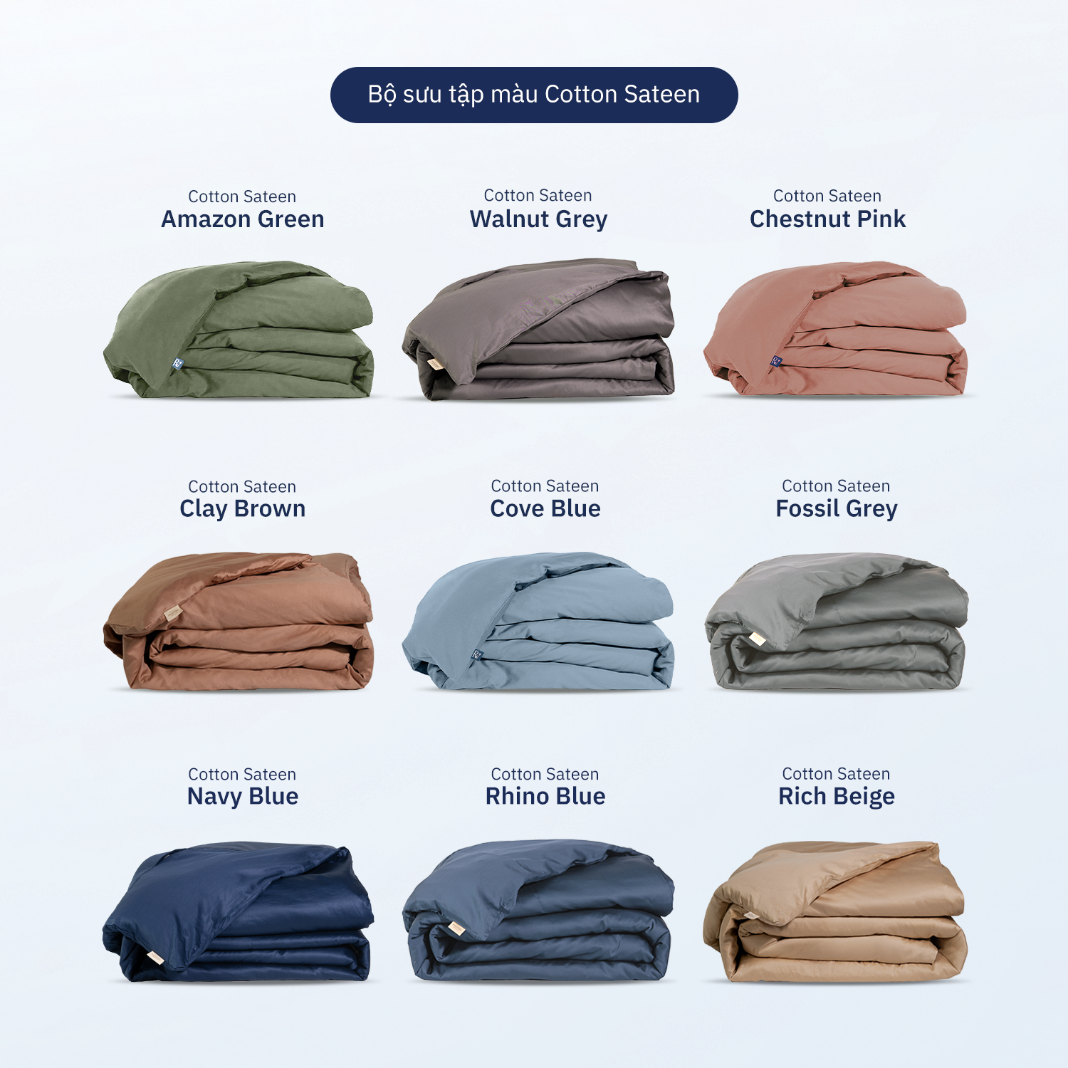 Vỏ Chăn Cotton Sateen