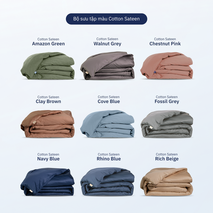 Vỏ Chăn Cotton Sateen