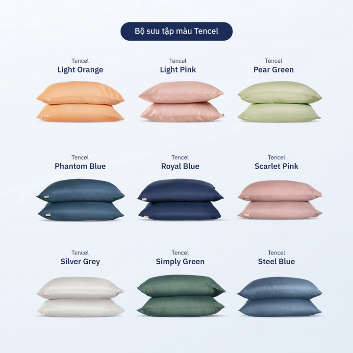 Bộ Vỏ Gối Tencel