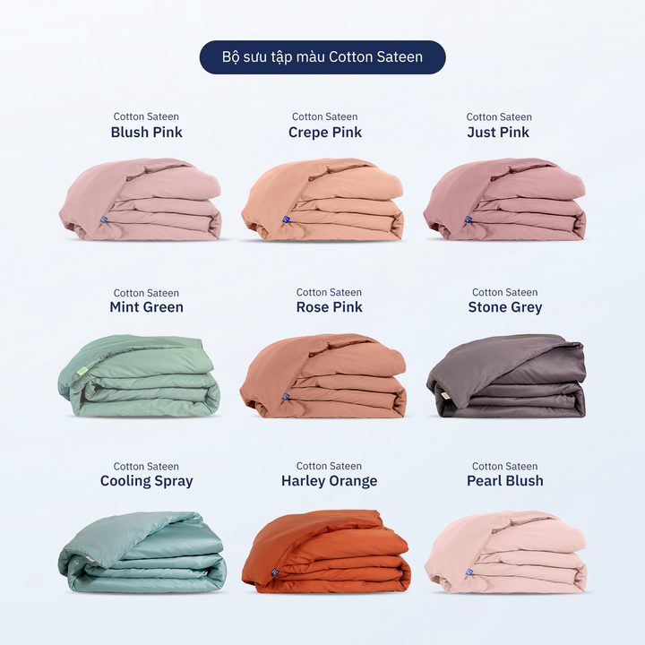 Vỏ Chăn Cotton Sateen