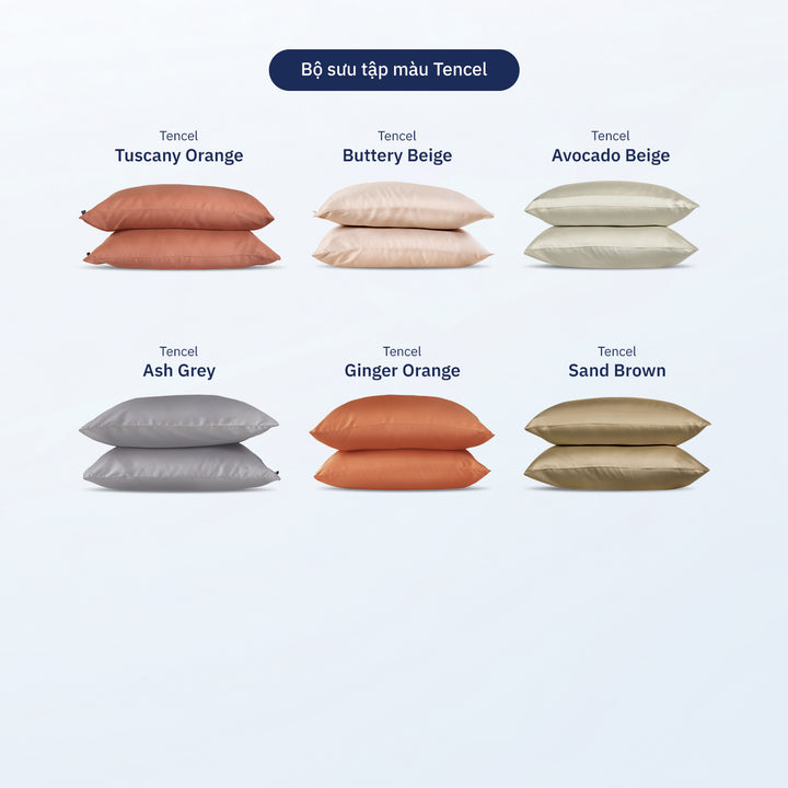 Bộ Vỏ Gối Tencel