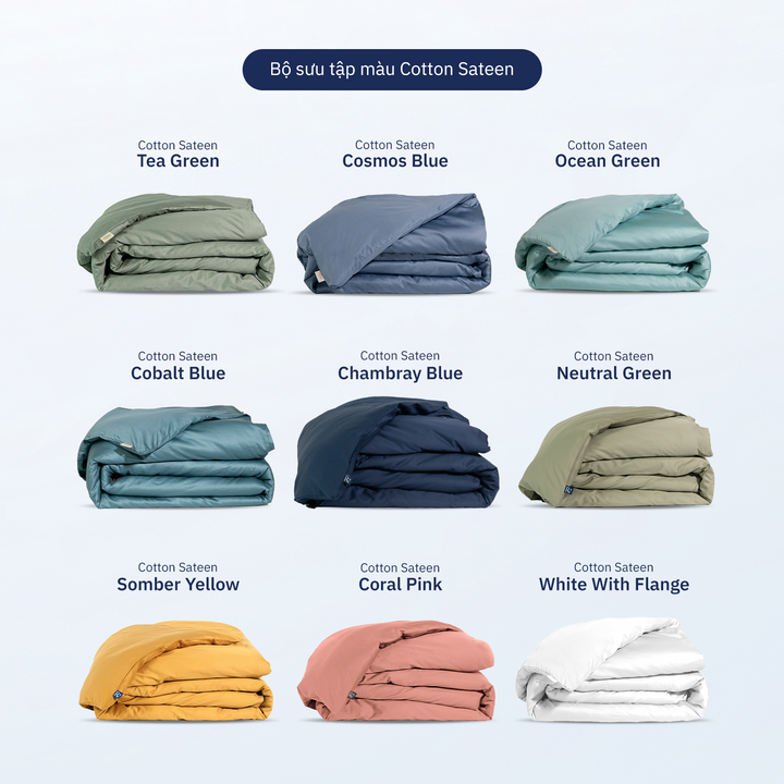 Vỏ Chăn Cotton Sateen
