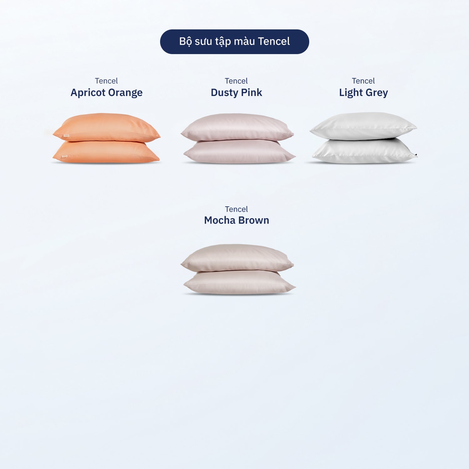 Bộ Vỏ Gối Tencel