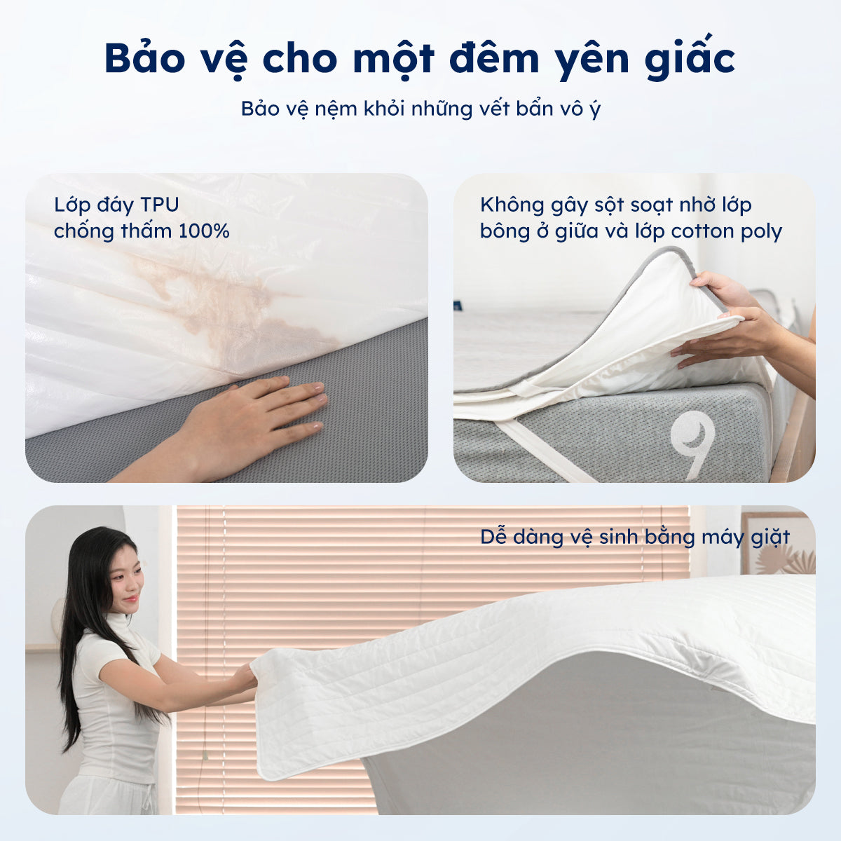 Tấm bảo vệ nệm