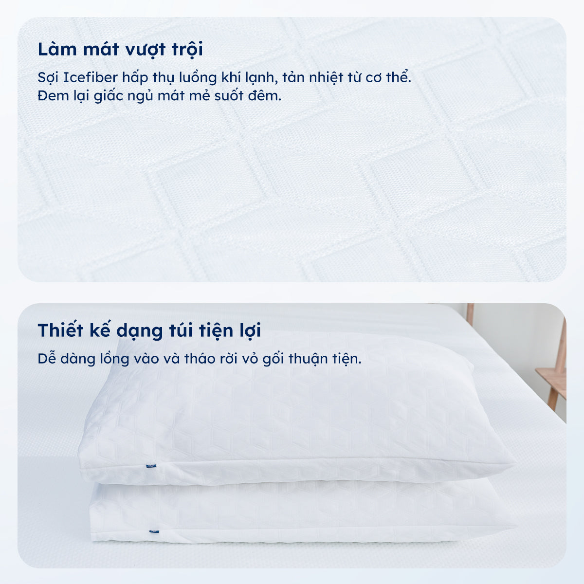 Bộ Vỏ Gối Icefiber™