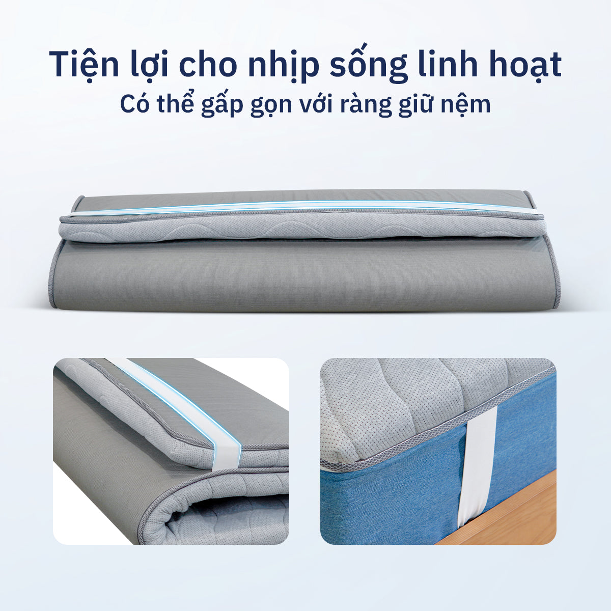 Nệm Gấp Topper Mate