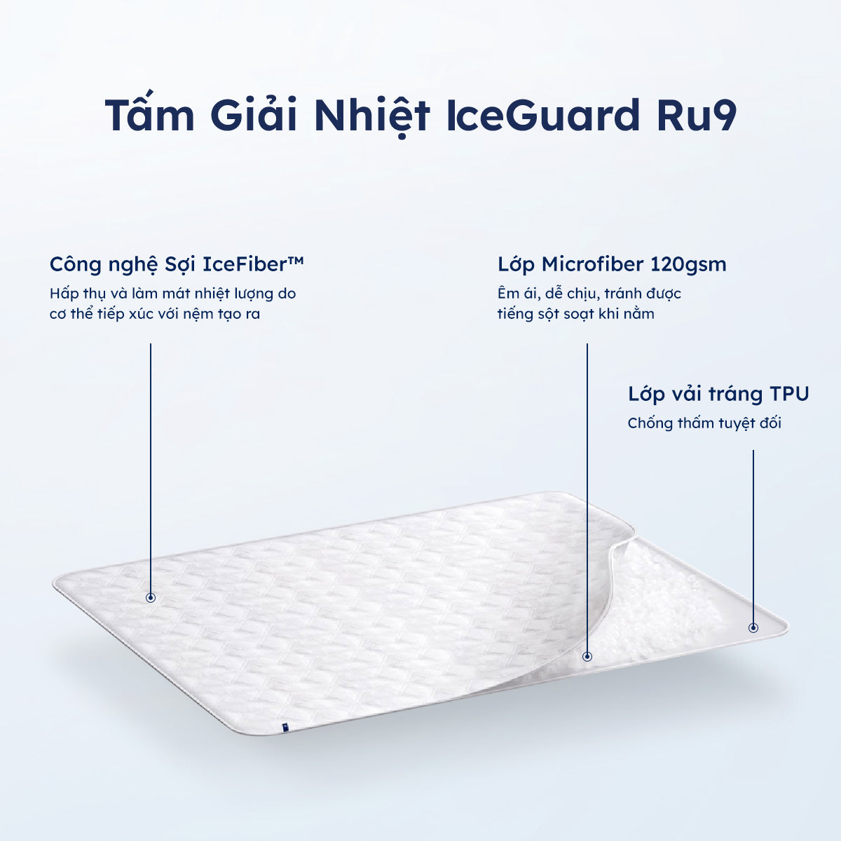Mát mà không cứng như chiếu