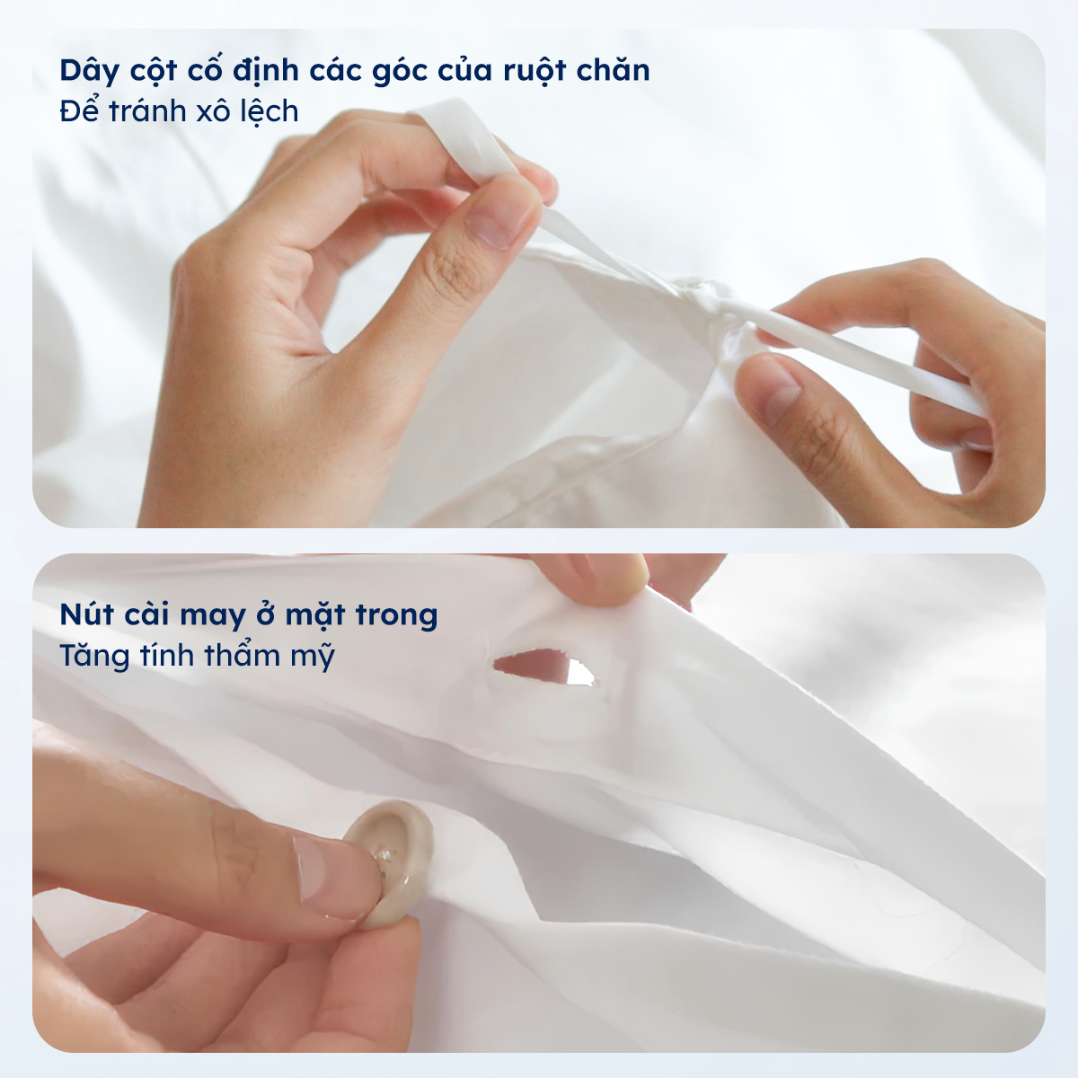 Vỏ Chăn Cotton Sateen