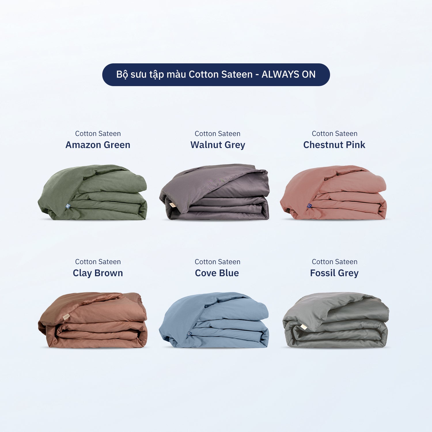 Vỏ Chăn Cotton Sateen