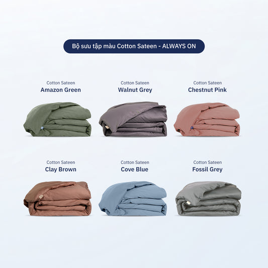 Vỏ Chăn Cotton Sateen